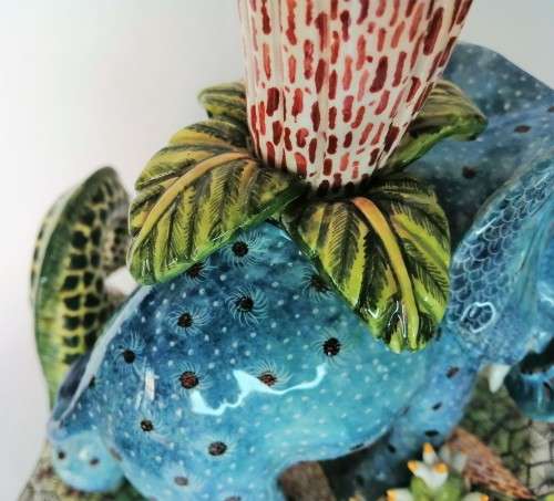 Ardmore Stunning Elephant Candle Holder Superb Detail (a) #