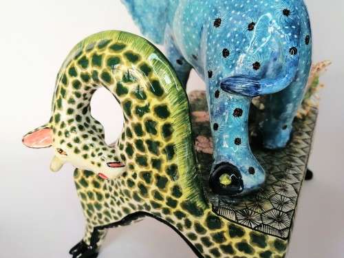 Ardmore Stunning Elephant Candle Holder Superb Detail (a) #