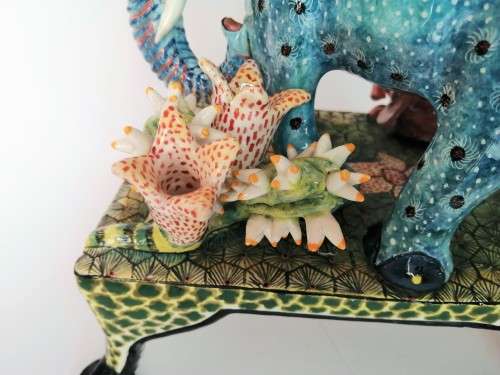 Ardmore Stunning Elephant Candle Holder Superb Detail (b) #