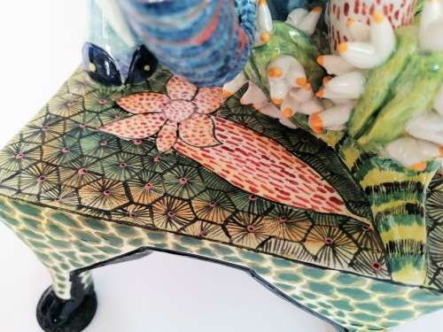 Ardmore Stunning Elephant Candle Holder Superb Detail (b) #