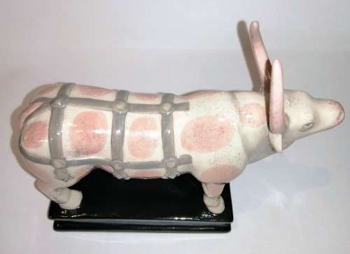 Halcyon Days figurine of a Ox from the Northan Qi period , limited edition of only 250 worldwide