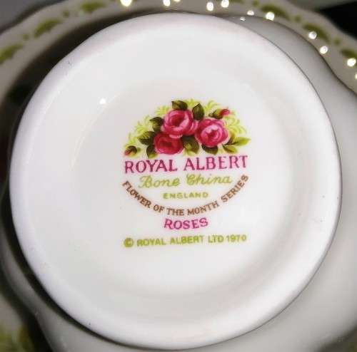 Royal Albert June Flower Of The Month June Roses Trio