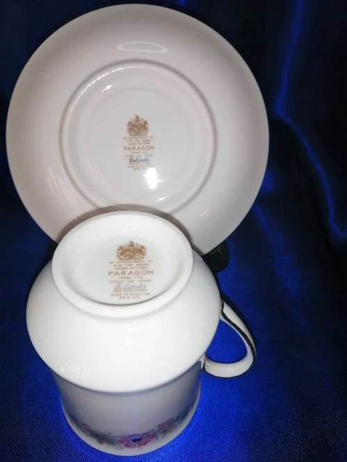 Paragon Fine Bone China Belinda Duo Cup And Saucer