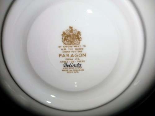 Paragon Fine Bone China Belinda Duo Cup And Saucer