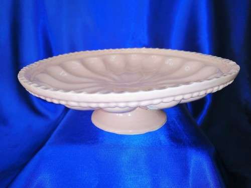 Pink Pottery Large Footed Serving Bowl by MUD