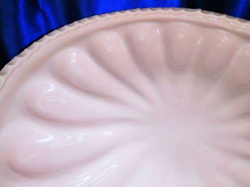 Pink Pottery Large Footed Serving Bowl by MUD