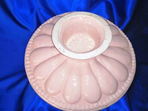 Pink Pottery Large Footed Serving Bowl by MUD