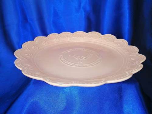 Pink Pottery Large Serving Plate by MUD