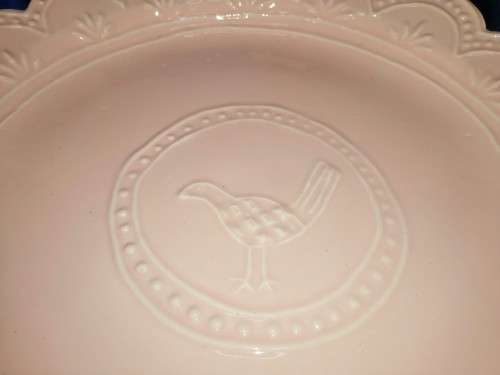 Pink Pottery Large Serving Plate by MUD