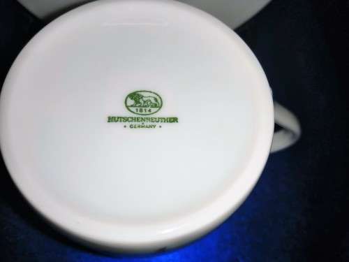 Duo Hutschenreuther demi tasse coffee cup