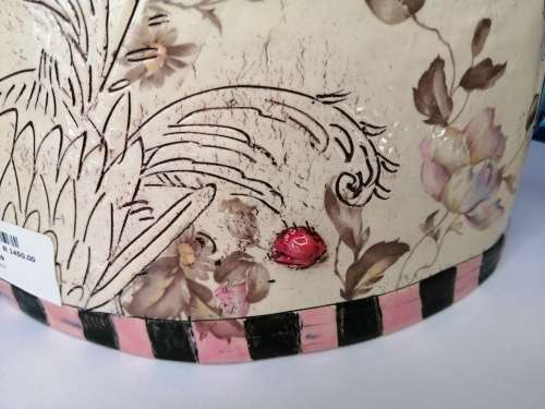 Rika Senekal Hand-Made Hand-Painted one of a kind Ceramic Tea Pot