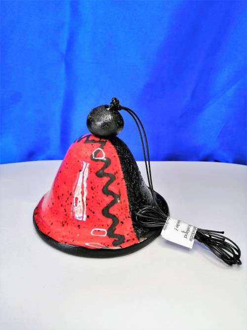 Bell made in Iceland from volcanic ash from the Grimsvotn eruption