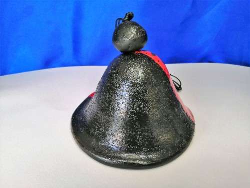 Bell made in Iceland from volcanic ash from the Grimsvotn eruption