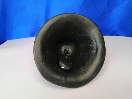 Bell made in Iceland from volcanic ash from the Grimsvotn eruption