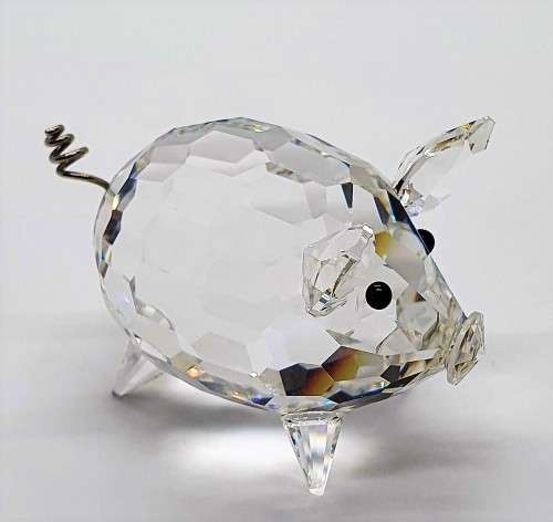 Swarovski Crystal  Medium Pig Farmyard