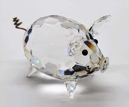 Swarovski Crystal  Medium Pig Farmyard