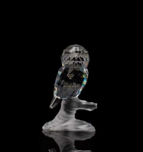 GENUINE SWAROVSKI CRYSTAL `UP IN THE TREES` OWL RETIRED 1992 #