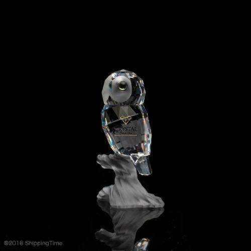 GENUINE SWAROVSKI CRYSTAL `UP IN THE TREES` OWL RETIRED 1992 #
