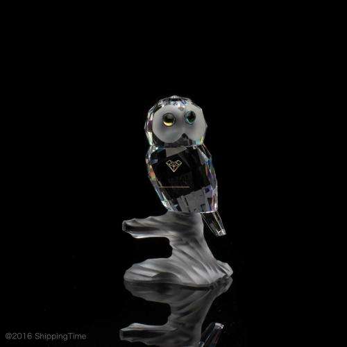 GENUINE SWAROVSKI CRYSTAL `UP IN THE TREES` OWL RETIRED 1992 #