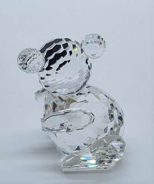 Swarovski Silver Crystal Large Left Facing Koala Bear