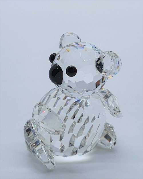 Swarovski Silver Crystal Large Left Facing Koala Bear