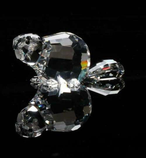 Swarovski Crystal Mother Beaver Endangered Species