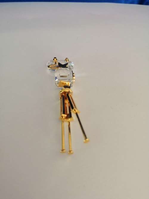 Swarovski Crystal Memories Gold Plated Film Movie Camera
