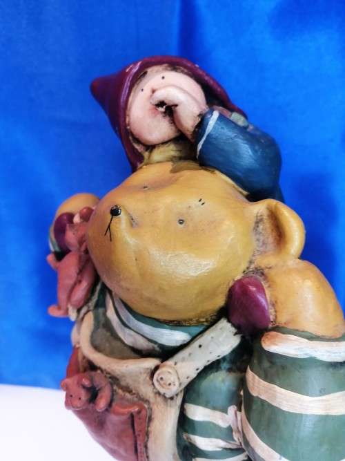 Large and Heavy Colourbox Bear Door Stop  #