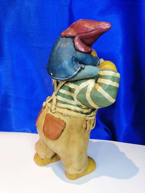 Large and Heavy Colourbox Bear Door Stop  #