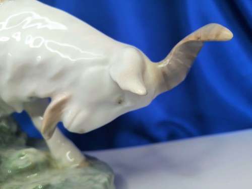 Royal Copenhagen Denmark Faun Riding a Goat 737 Figurine