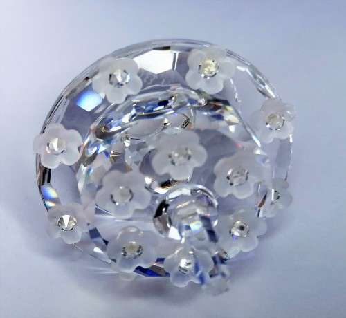 Swarovski Crystal 5th Anniversary Birthday Cake