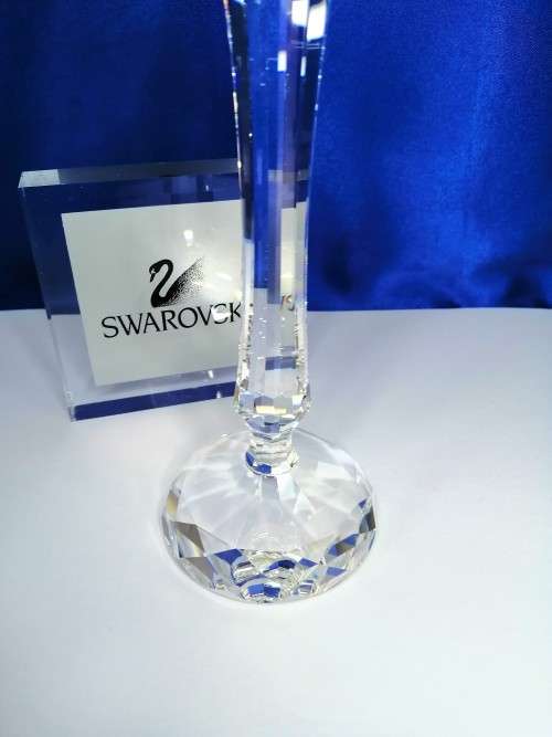Swarovsli Crystal Tall Tall Candleholder