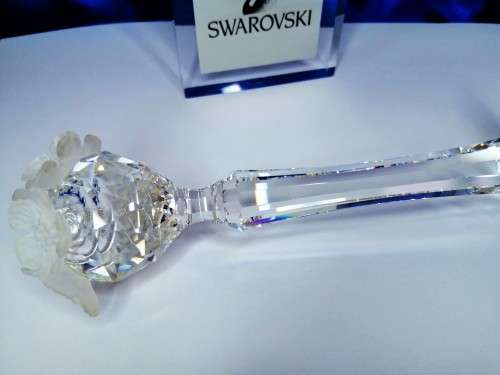 Swarovsli Crystal Tall Tall Candleholder