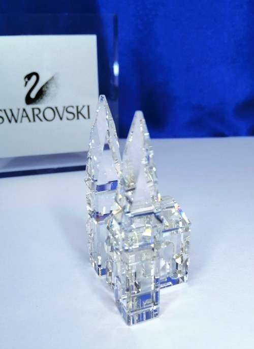 Swarovski Crystal Cathedral Silver Crystal City group