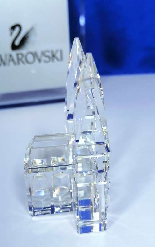 Swarovski Crystal Cathedral Silver Crystal City group