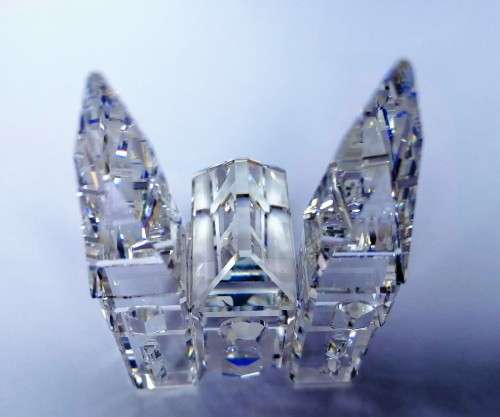 Swarovski Crystal Cathedral Silver Crystal City group