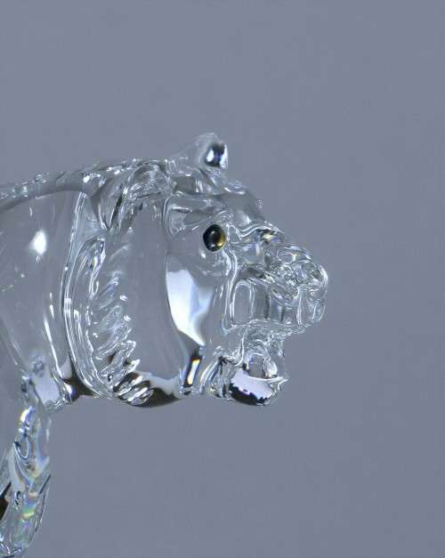 Swarovski Crystal Standing Tiger Endangered Species