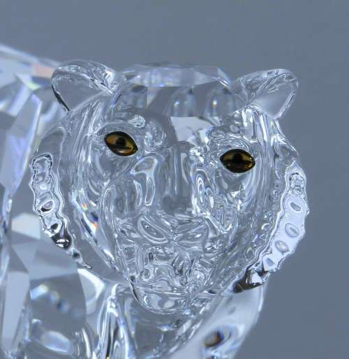 Swarovski Crystal Standing Tiger Endangered Species