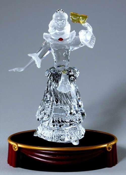 Swarovski Crystal 1999 Masquerade Trilogy Columbine Annual Edition
