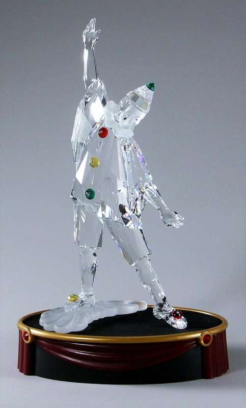 Swarovski Crystal 1999 Masquerade Trilogy Pierrot Annual Edition