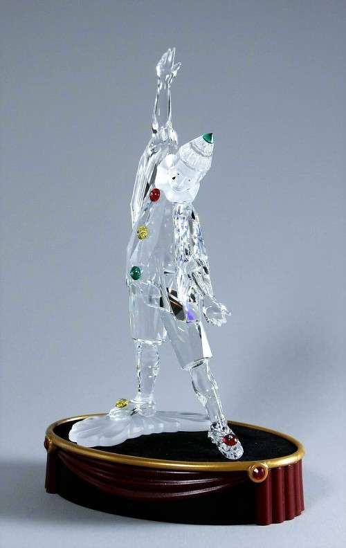 Swarovski Crystal 1999 Masquerade Trilogy Pierrot Annual Edition