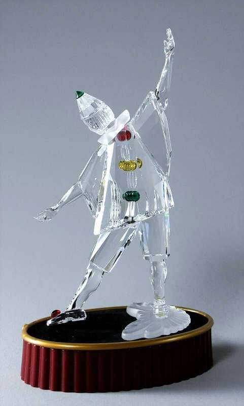 Swarovski Crystal 1999 Masquerade Trilogy Pierrot Annual Edition