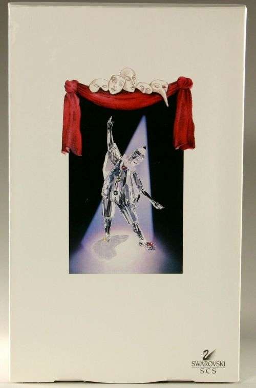 Swarovski Crystal 1999 Masquerade Trilogy Pierrot Annual Edition
