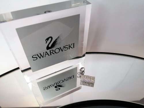 Swarovski Crystal Charm Bracelet Clip On Charm - Handbag