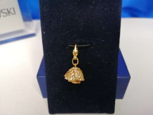 Genuine Swarovski Charm Bracelet Clip On Charm -  Crystal Rose.   #
