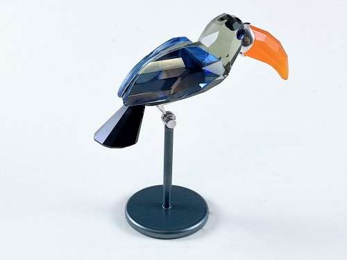 Swarovski Bamba Black Diamond Crystal Paradise Tropical Bird 284062