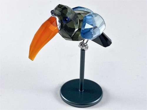 Swarovski Bamba Black Diamond Crystal Paradise Tropical Bird 284062