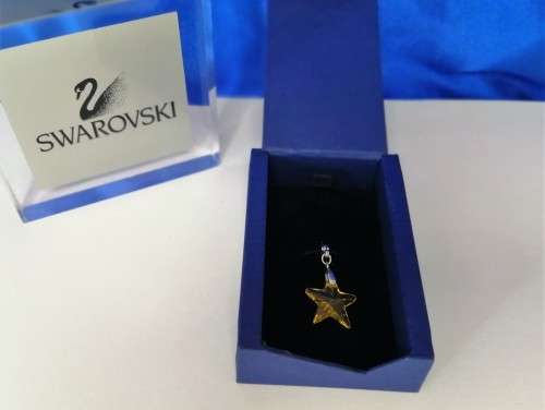 Swarovski Crystal Charm Bracelet Clip On Yellow Butterfly