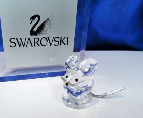 Swarovski Crystal Replica Mouse