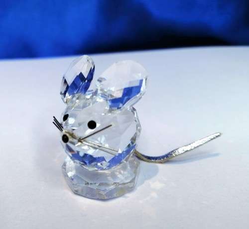 Swarovski Crystal Replica Mouse